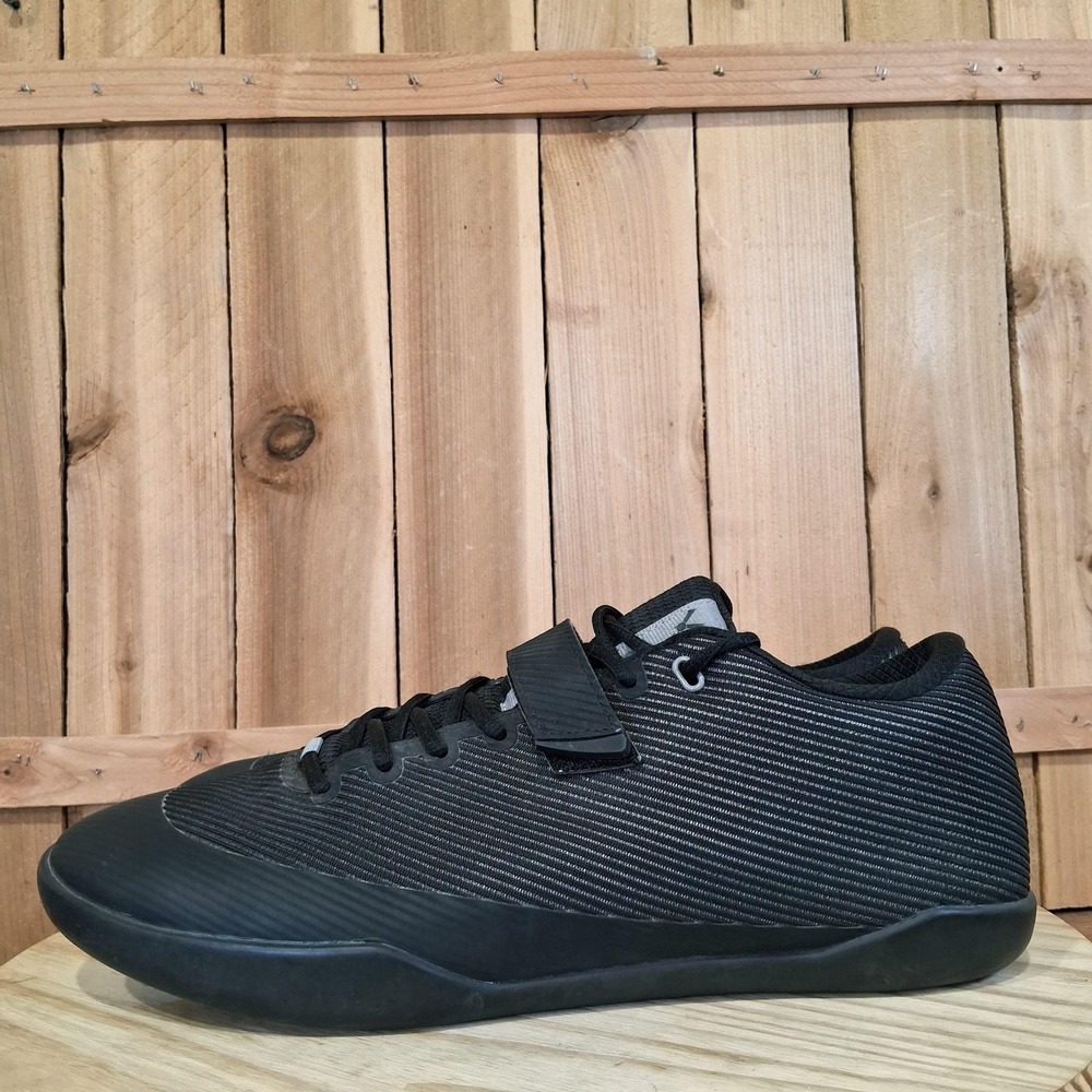 Velaasa Revolution Throw Shoes Mens 14 Black Shot Put Discus Athletic Sneakers